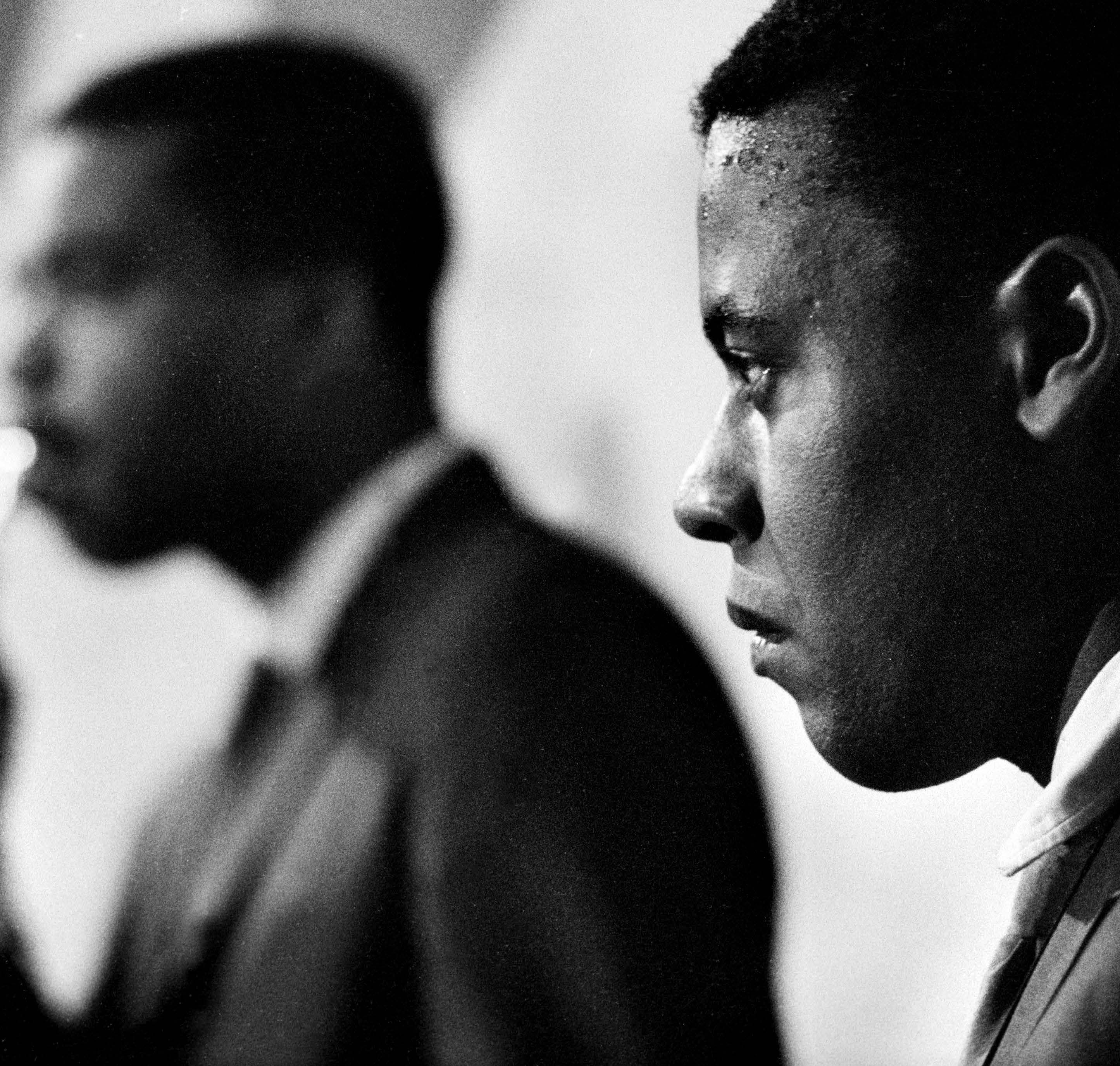 Wayne Shorter e, sullo sfondo, Curtis Fuller