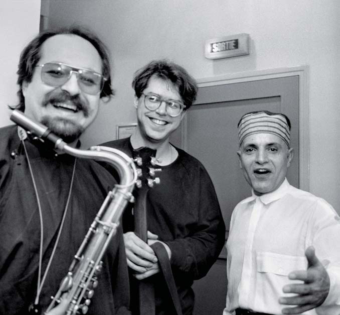 © CONTRASTO/MAGNUM PHOTOS Da sinistra Joe Lovano, Bill Frisell e Paul Motian