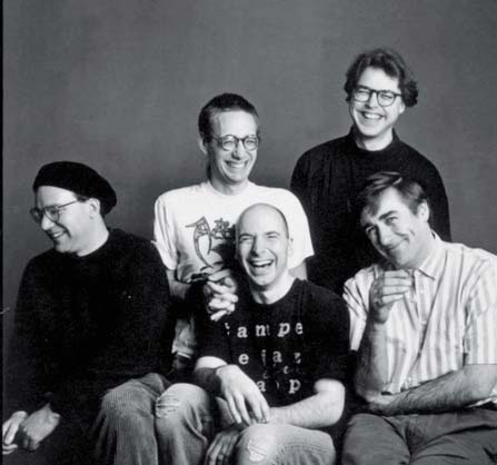 NAKED CITY Wayne Horvitz, John Zorn, Bill Frisell, Fred Frith e Joey Baron © TIMOTHY GREENFIELD SANDERS